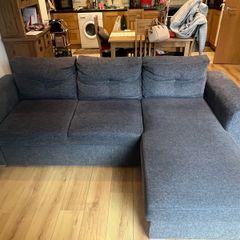 Mint Condition Sofa Bed with Chaise Longue