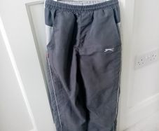 Boys Slazenger tracksuit bottoms