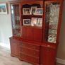 wall unit and extendable dining table and chairs Image 2