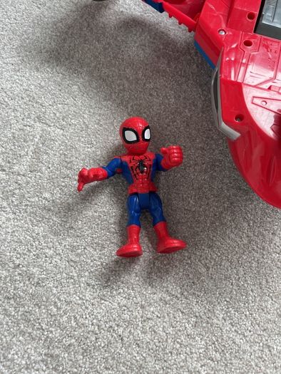 Marvel Super Hero Adentures Set Spider-Man Jetquarters