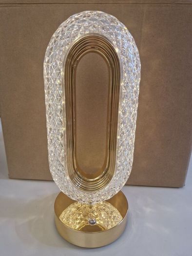 Crystal Table Lamp Rechargeable