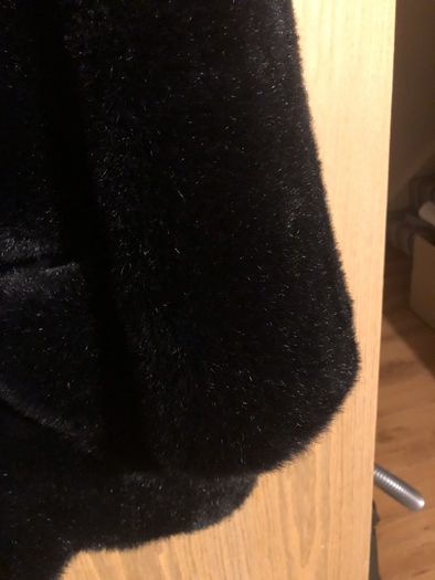 Zara Fur Jacket Size 12