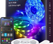 Alexa LED Strip Lights 5m, Smart WiFi App Control, Works with Alexa and Google Assistant, Music Sync Mode, for Home TV Party (FREE POSTAGE)
