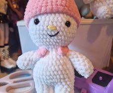 Handmade My Melody Crochet Plush