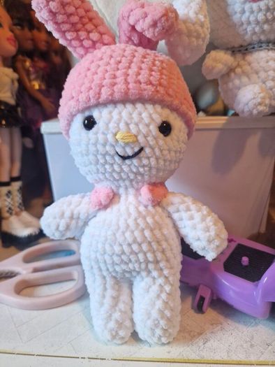 Handmade My Melody Crochet Plush