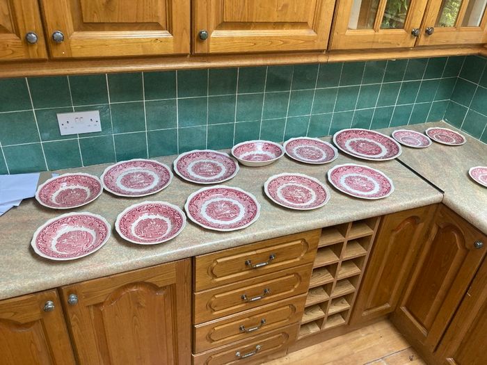 Dinnerware - Chain - Mason - Ironstone Vista Pink