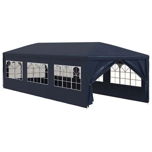 Party Tent 3x9 m Blue