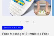 Foot massager stimulator