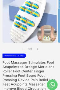 Foot massager stimulator