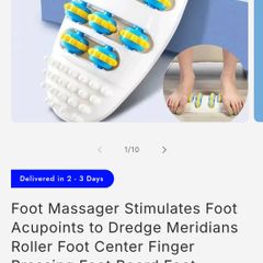 Foot massager stimulator