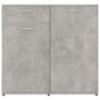 Sideboard Concerte Grey 160x36x75 cm Chipboard Image 5