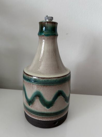 Danish 1960-70s rare lamp base by Hyllested