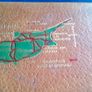 Vintage Cyprus leather cigarette case. Image 3