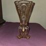 1930's "Rocket" Pink Glass Vase Image 2