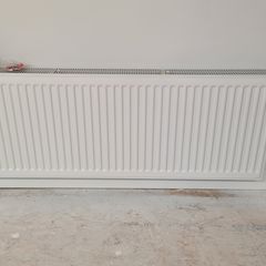 NEW Double Panel Radiator with TRV