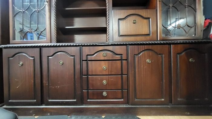 Vintage Mohagany Large Unit