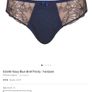 Fantasie Estelle - Underwired Side Support Bra 30F and Briefs S - Navy - BNWT RRP 80 Image 4