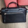 M&S Autograph Thick Pebbled Leather Satchel Bag Image 5