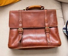 leather laptop bag