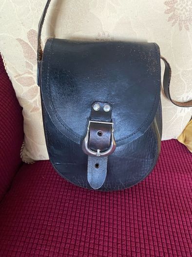 Vintage Leather Shoulder Bag