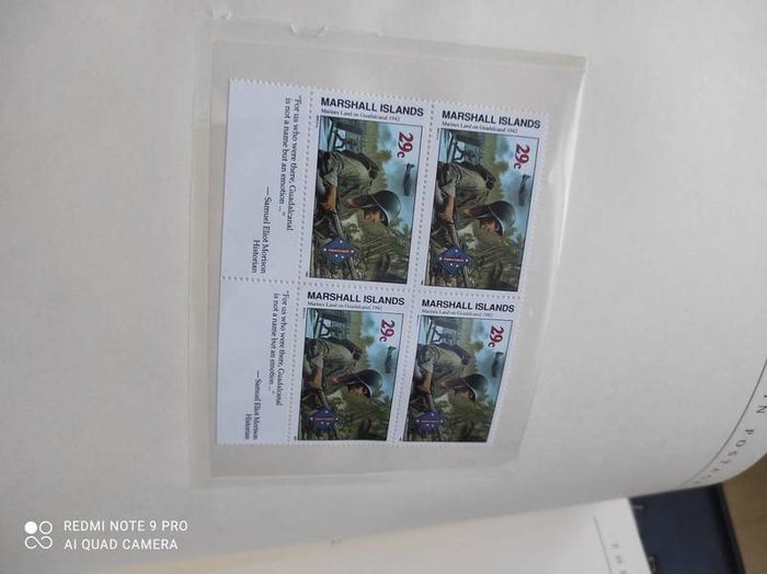 The History of World War II in the postage stamps