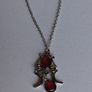 Gothic Triple Moon Goddess Pendant Necklace Image 5