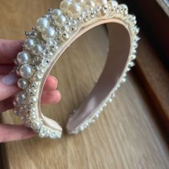 Pearl encrusted headband