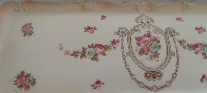 vintage dressing table platter