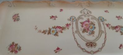 vintage dressing table platter