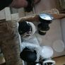 bathroom brass pop up basin waste Image 2