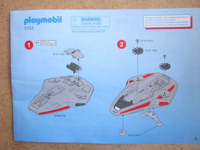 Playmobil Future Planet  Dark Rangers Speed Glider 5155