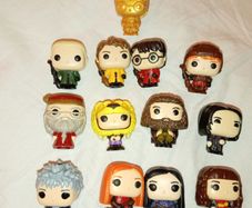 HARRY POTTER Kinder Joy Funko Pop Style Figure SET Rare Collectible Toy