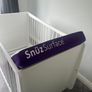 Snuz kot - white scandi cot bed with snuz mattress Image 3