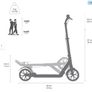 Decathlon  OXELO Adult Scooter T7XL - Light Green Image 6