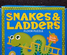 Kids Snakes and Ladders Floor Jigsaw