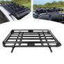 Universal black roof rack cargo basket Image 3