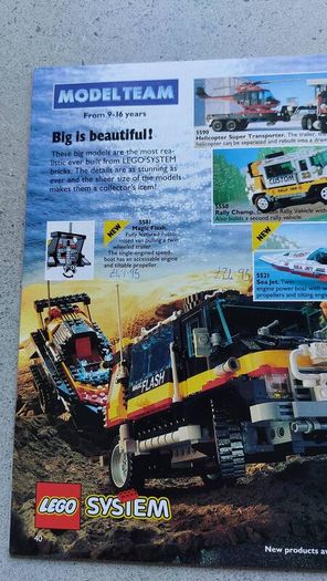 Lego 1993 UK/ IRL Vintage Catalog