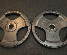 2 x 25KG Olympic Weight Plates