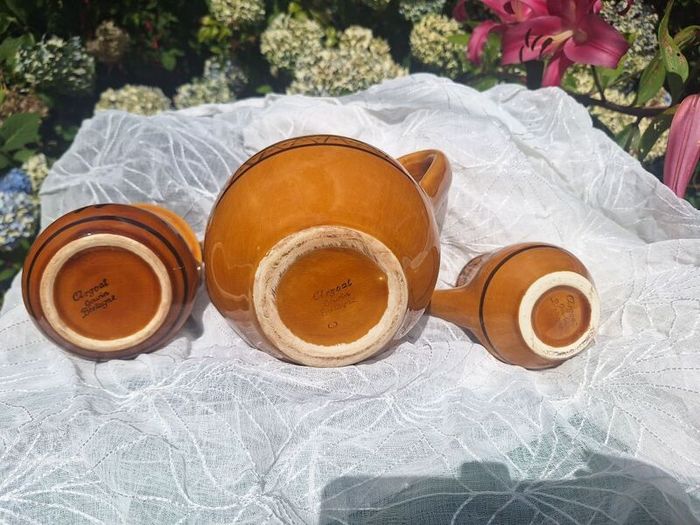 1960s Vintage French Cafe Set