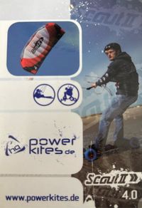 HQ Power Kites Scout II 4.0 - Full Ready to Fly Set