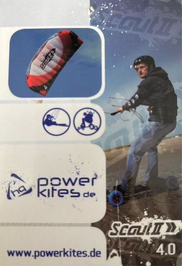 HQ Power Kites Scout II 4.0 - Full Ready to Fly Set