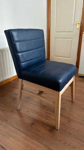 Modern Navy Blue Desk Chair