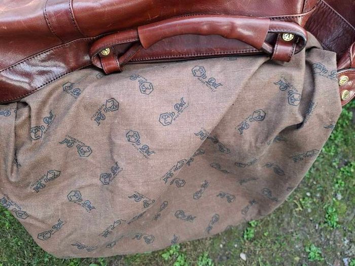Large Vintage Leather Bucket bag