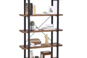 Bookcase Stable standing shelf with 5 shelf levels