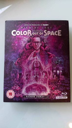 Color out of Space HMV First Edition blu ray