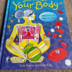 Usborne See inside Your body with over 50 flaps to lift