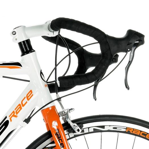 56cm Viking Echelon 16 Speed STI 700c Wheel Gents, White