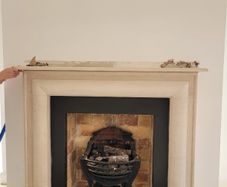 Complete fire place