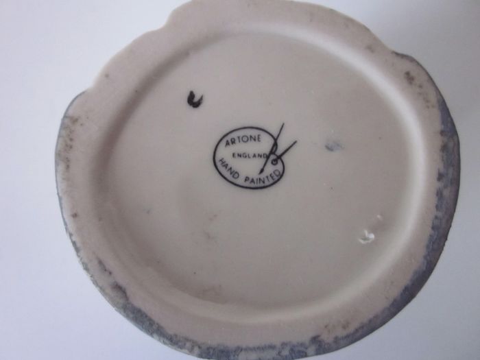 Artone  Miniature Hand Painted  Creamer/Toby Jug, Dan'L Whiddon