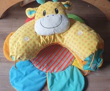 Mothercare giraffe cushion assisted sitting